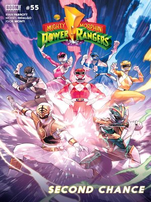 cover image of Mighty Morphin Power Rangers (2016), Issue 55